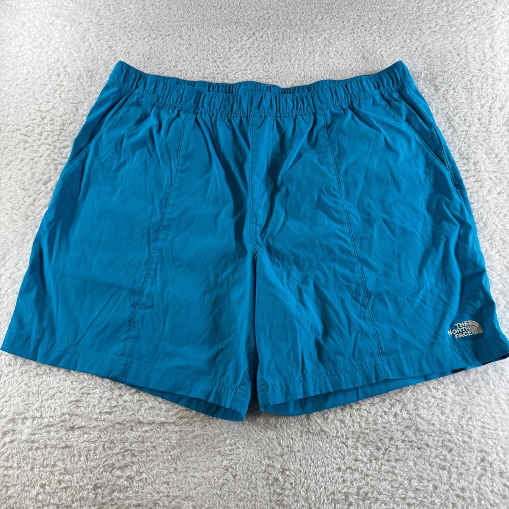 The North Face Men's Athletic Shorts Light Blue Size‎ XXL 2XL 7" Inseam Length